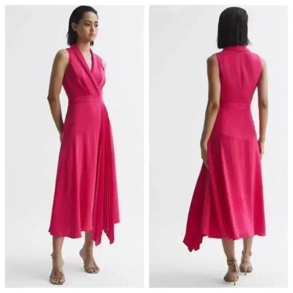 NWT Reiss Claire Midi Dress size US2 - Picture 1 of 12